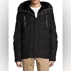 🔥🔥KARL LAGERFELD PARIS Faux-Lined Quilted Parka